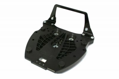 Adapter plate for ALU-RACK. For Hepco & Becker. Black.