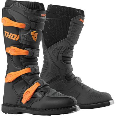 Thor Blitz XP Boots Charcoal/Orange