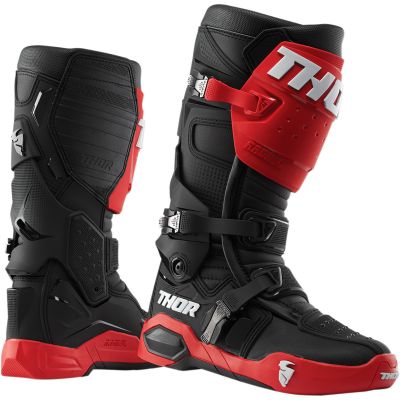 Thor Radial Boots Red/Black