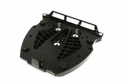 Adapter plate for ALU-RACK. For Givi/Kappa Monolock. Black.