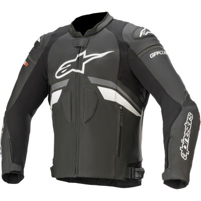 Alpinestars GP Plus R V3 leather Jacket Black/Dark Gray/White