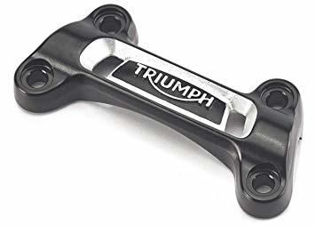 Triumph Handlebar Clamp Kit, 25.4 - Black