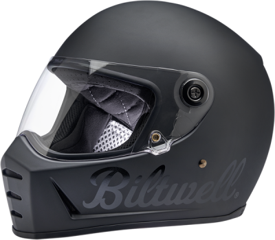 Biltwell Lane Splitter Helmet Flat Black