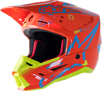 Alpinestars Supertech M5 Action Helmet Orange