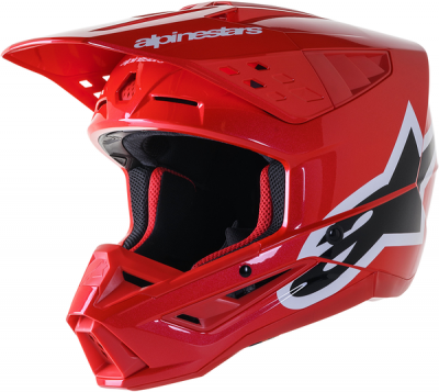 Alpinestars Supertech M5 Helmet Red