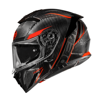 Premier  Devil Carbon ST2 Helmet Black/Red