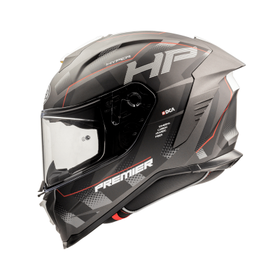 Premier Hyper HP Helmet Red/Gray/Black