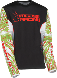 Moose Racing Youth Agroid Jersey Green/Red/Black