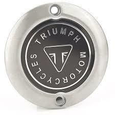 Triumph Brushed Clutch Badge