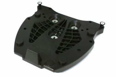 Adapter plate for ALU-RACK. For Givi/Kappa Monokey. Black.