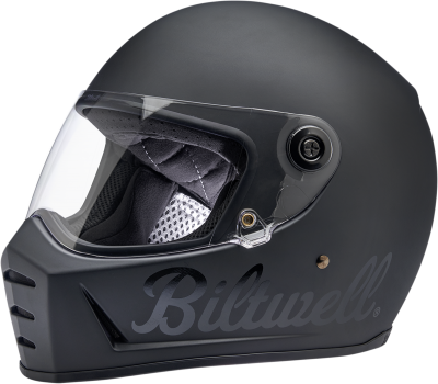 Biltwell  Lane Splitter Helmet Flat Black Factory