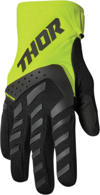 Thor Spectrum Youth gloves Black/Acid