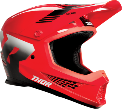 Thor Sector 2 Carve Helmet Red/White