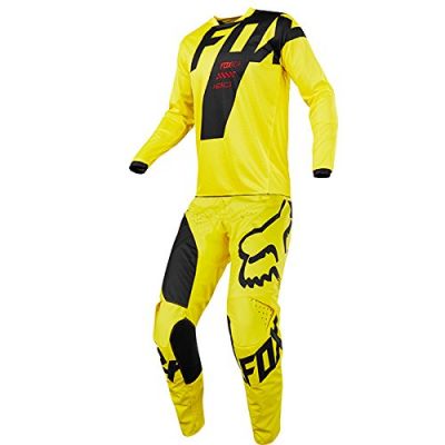 Fox 180 Mastar Jersey/Pants Yellow