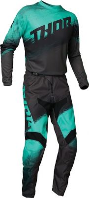 Thor Youth Jersey/Pants Sector Vapor Mint/Charcoal