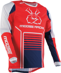 Moose Racing Agroid Jersey Red/White/Blue