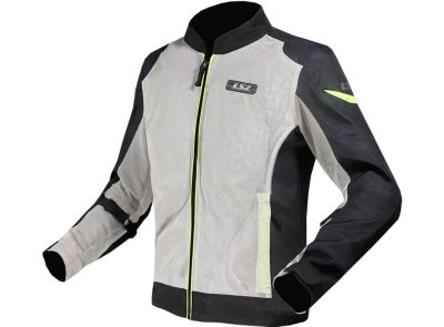LS2 Airy Ladies Jacket Black/Gray/Yellow