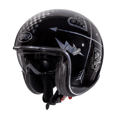 Premier  Vintage NX Helmet Black