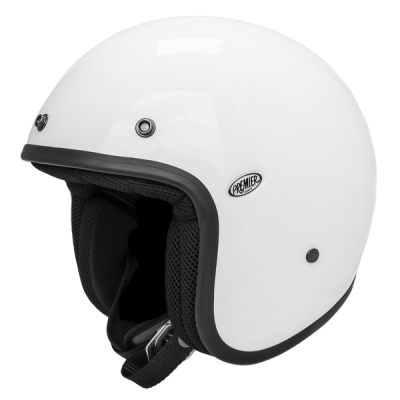  Premier Jet Classic Helmet White