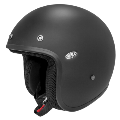 PREMIER Jet Classic Helmet Black 2