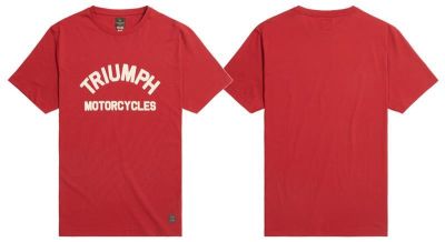 Triumph Burnham Tee Red/Bone