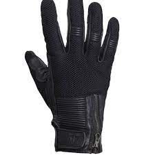 Triumph Black Raven Mesh Gloves