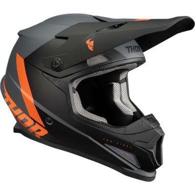 Thor Sector Helmet Chev Charcoal/Orange