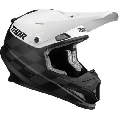 Thor Sector Helmet Birdrock Black/White
