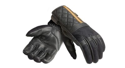 TRIUMPH SULBY MESH GLOVE BLACK / GOLD