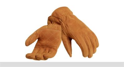 Triumph Brookdale gold suede gloves 