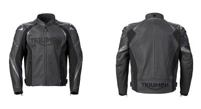 TRIUMPH TRIPLE PERFORATED LEATHER JACKET