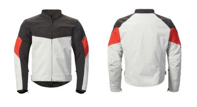 Triumph TRIPLE ROADSTER JACKET - BLACK / GREY / RED