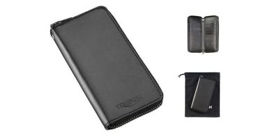 TRIUMPH LONG ZIP WALLET LEATHER
