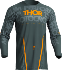 Thor Pulse Mono Jersey Gray/Yellow