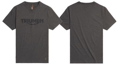 TRIUMPH BAMBURGH T-SHIRT BLACK MARL