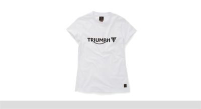 TRIUMPH MELROSE LADIES T-SHIRT WHITE 
