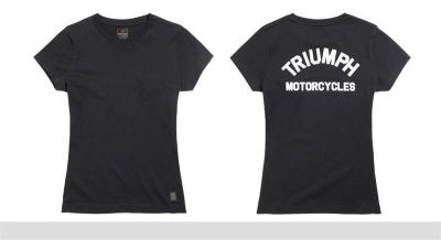 TRIUMPH LADIES SYDNEY T-SHIRT JET BLACK