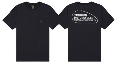 TRIUMPH REFUEL T-SHIRT BLACK