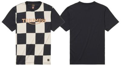 TRIUMPH CULLEN T-SHIRT BLACK / BONE