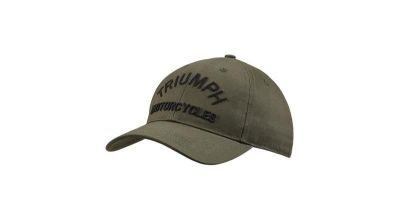 TRIUMPH SHAW CAP KHAKI / BLACK