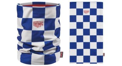 TRIUMPH COHEN NECK TUBE BONE / BLUE