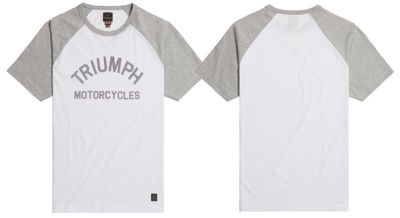 TRIUMPH SALTERN T-SHIRT WHITE / GREY MARL