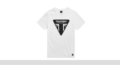 TRIUMPH HELSTON T-SHIRT WHITE