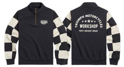 TRIUMPH PREWITT 1/4 ZIP SWEAT