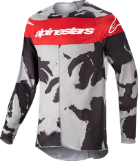 Alpinestars Youth Racer Tactical Jersey Camo/red