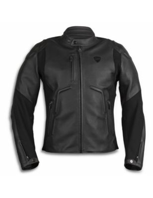 Ducati Black Rider C2 Leather Jacket