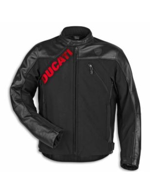 Ducati Logo C1 Leather Jacket