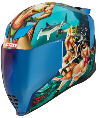 Icon Airflite™ Pleasuredome4 Helmet Blue