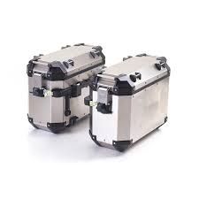 Triumph Pannier Kit Aluminium Silver Tiger 1200
